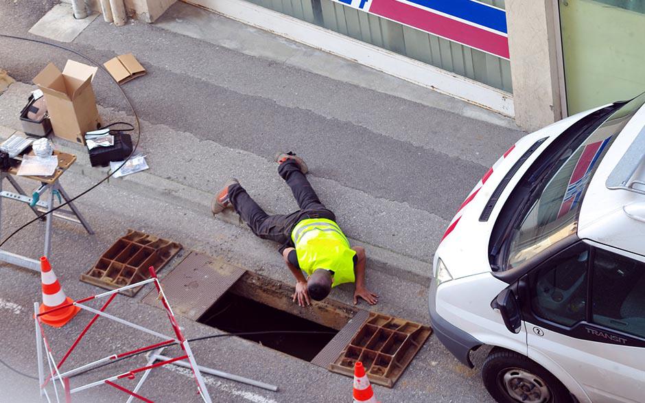 déboucher conduite evacuation Créteil